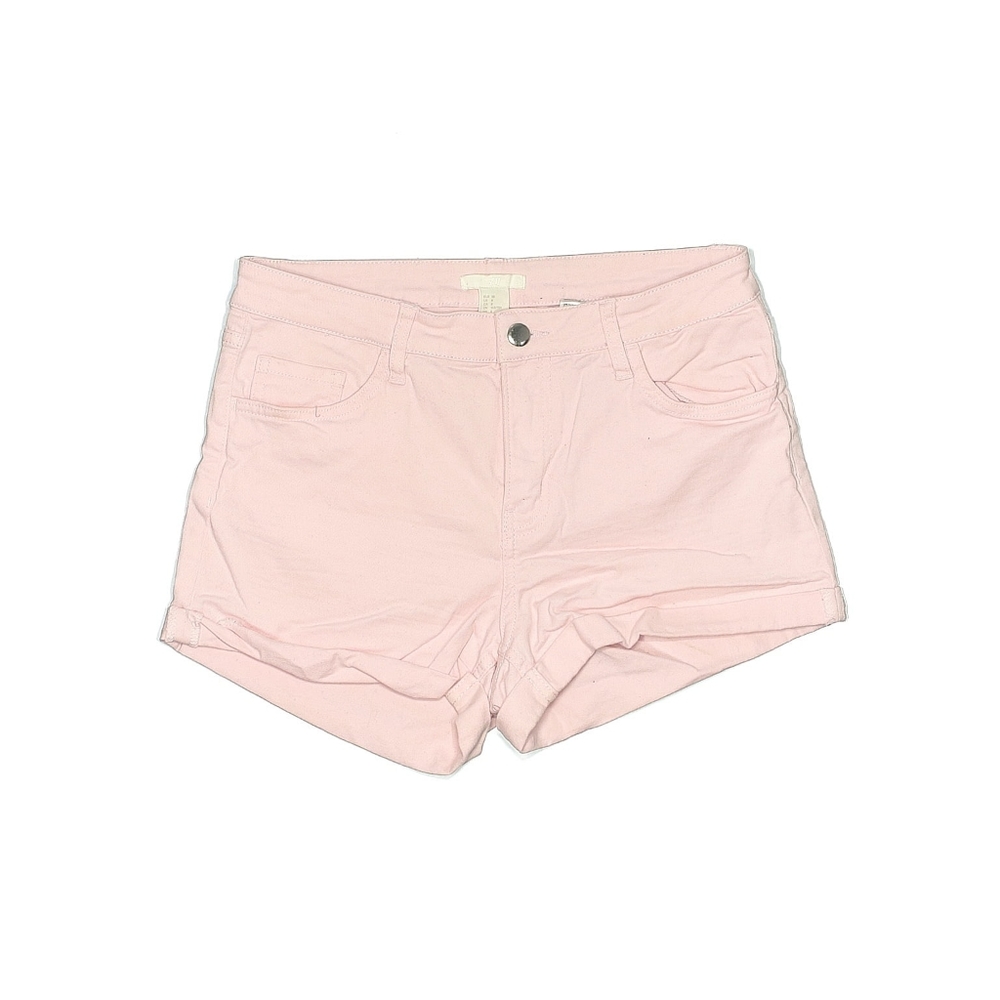 H&M-Light Pink High Waist Shorts Size 10